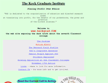 Tablet Screenshot of keckgrad.com